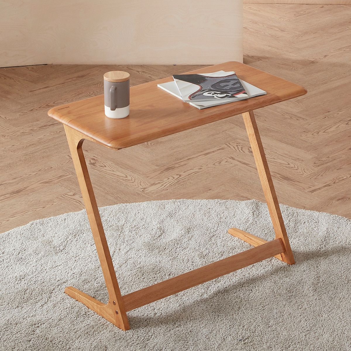 핀란디아 베네 이동식 테이블 - 오크