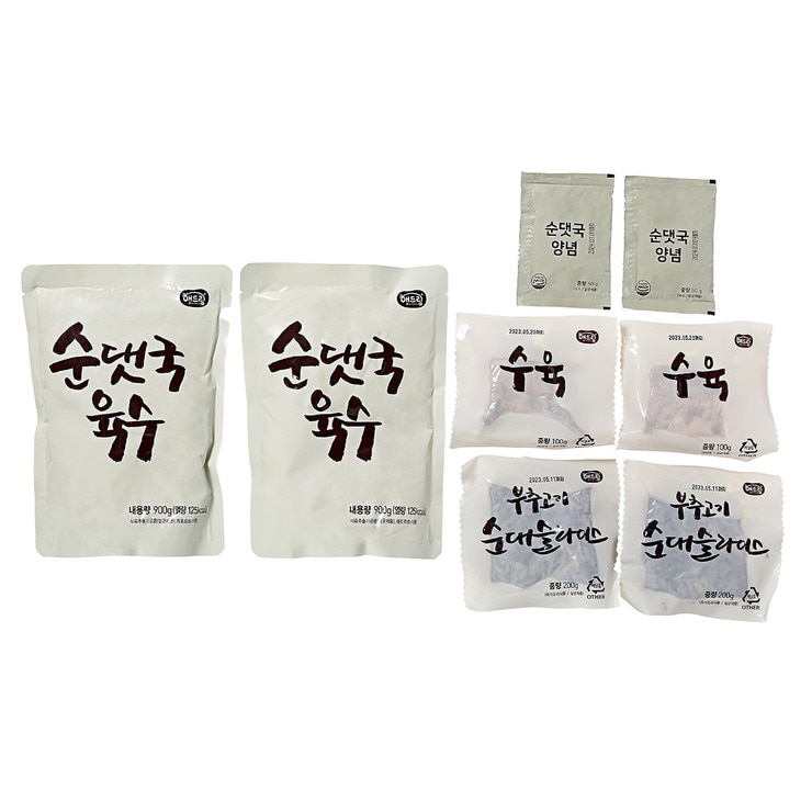 해드림 부추고기순댓국 2,500g