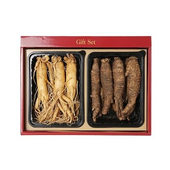 수삼400g 더덕600g 혼합 선물세트 수삼400g 더덕600g 혼합 선물세트