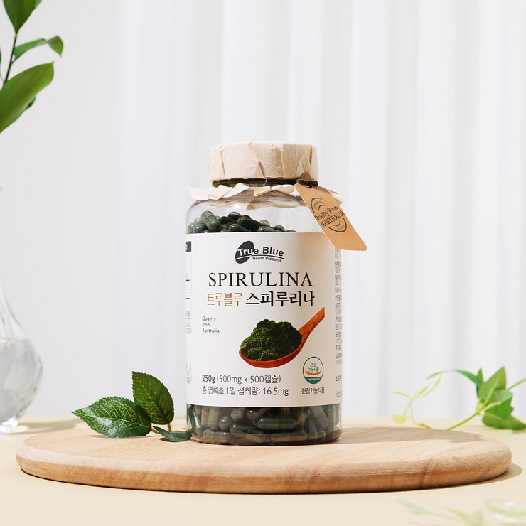 트루블루 스피루리나 500mg x 500캡슐