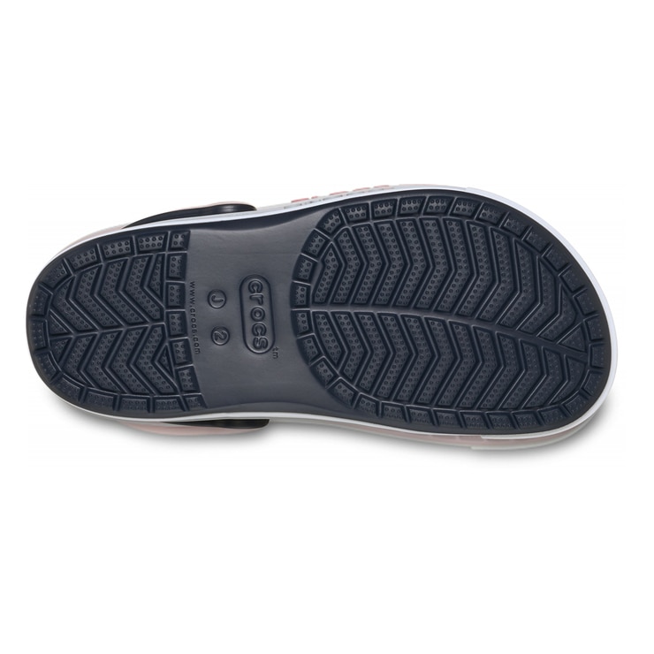 크록스 바야밴드 클로그 키즈 - 네이비/라이트그레이, J2(210mm)