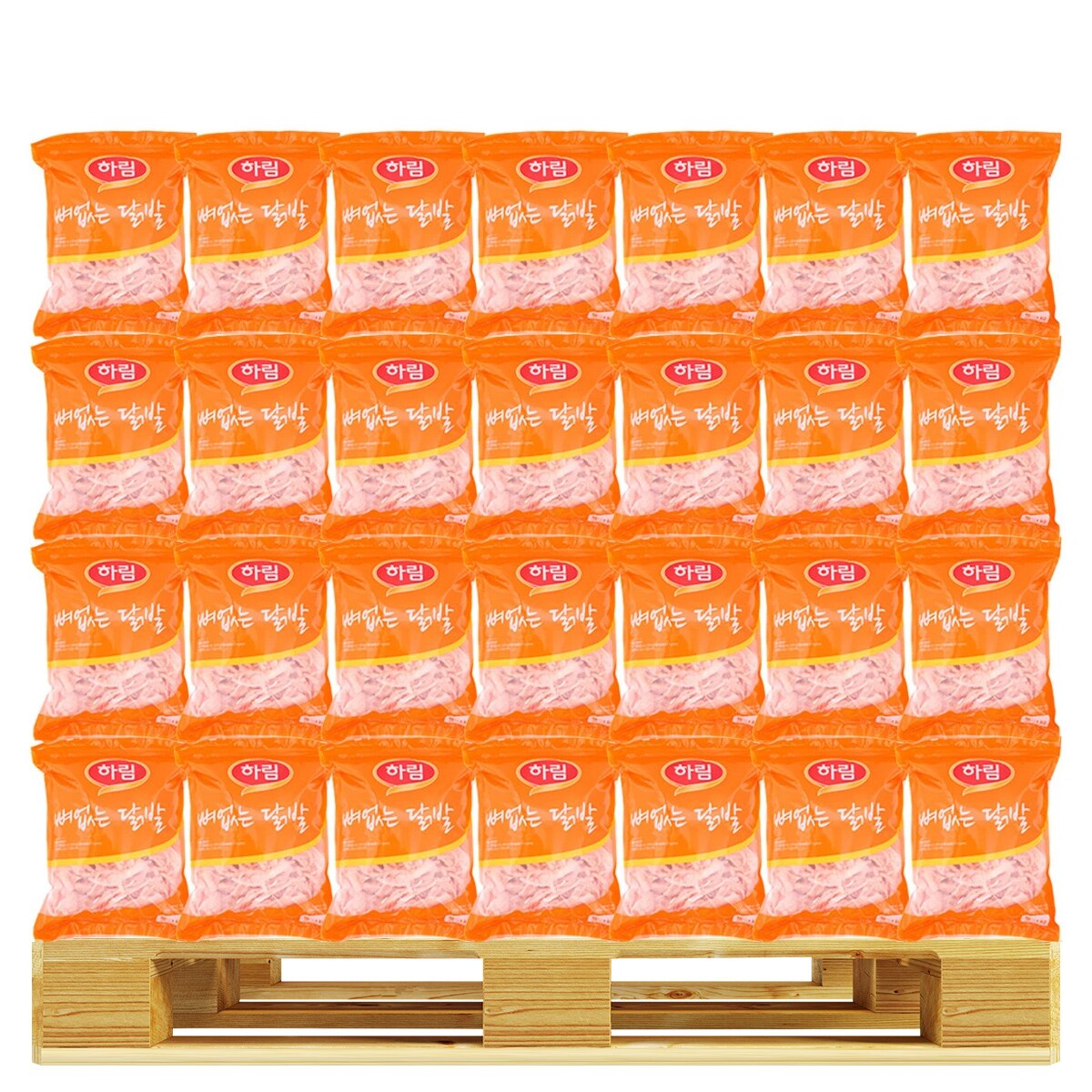 하림냉동뼈없는닭발1kg X 168개(168kg)