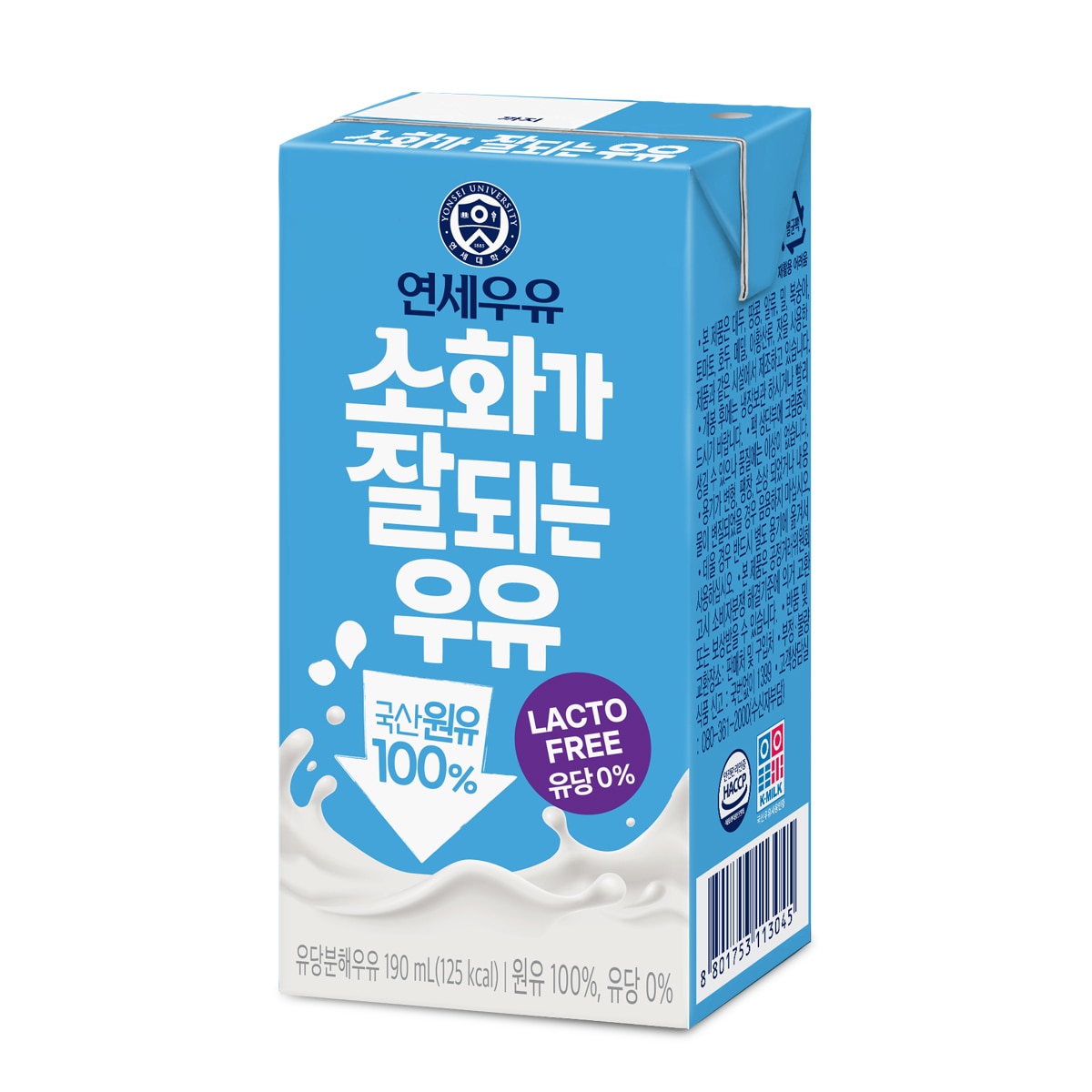 연세우유소화가잘되는멸균우유190ml x 24