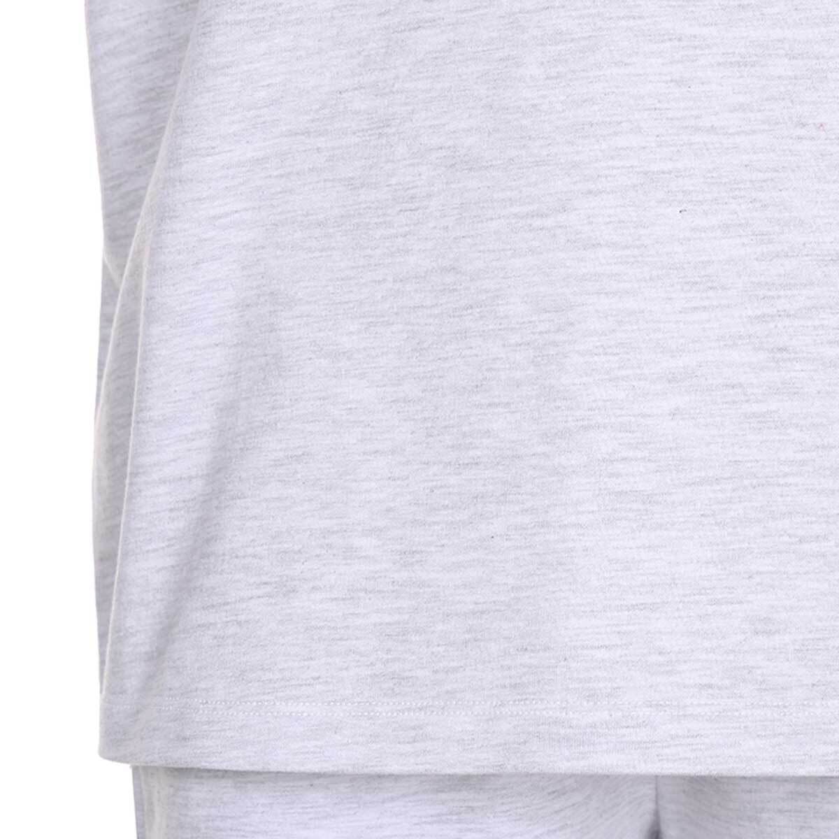 게스 여성 코튼 라운지 상하의 세트 - 라이트 그레이