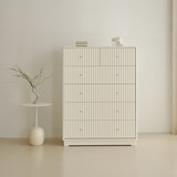 더원 화이트 템버 5단 서랍장 (900) 더원 화이트 템버 5단 서랍장 (900)