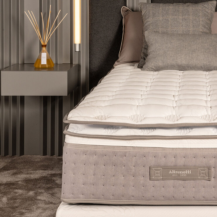 알뜨레노띠 바이문 매트리스 - 라지킹, 베이지