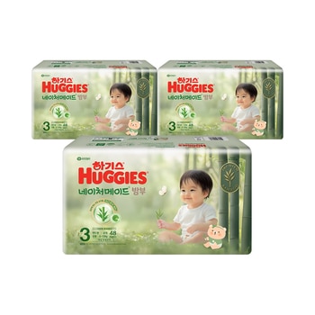 하기스 네이처메이드 밤부 밴드 공용 3단계 48 x 3