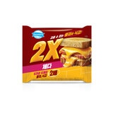 덴마크 2X 체다 슬라이스 치즈 192g x 10