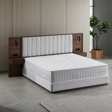 라클라우드 시에스타 패브릭원목 침대프레임 - 퀸 / 킹, 내추럴 브라운