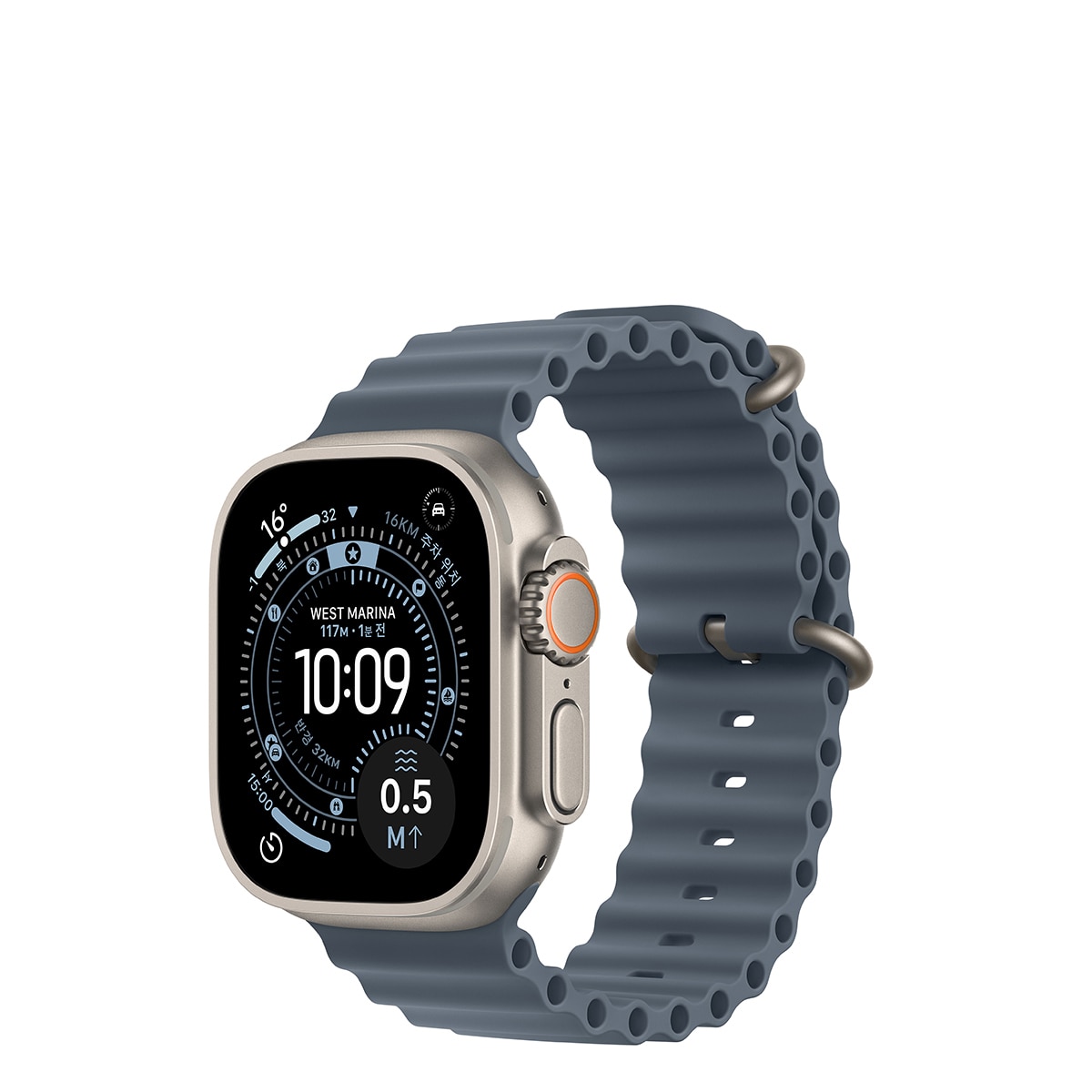 Apple Watch 울트라3 GPS+Celluar 내추럴 티타늄