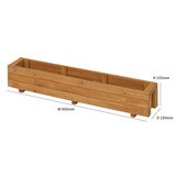 우드 테라스 플랜터 90cm 2개