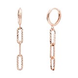클라베드제이 14K 골드 귀걸이 헤이즐 - 로즈 골드