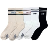 뉴발란스 성인 중목양말 5족 - 6FMAS(미디엄 아쏘트) 뉴발란스 성인 중목양말 5족 - 6FMAS(미디엄 아쏘트)