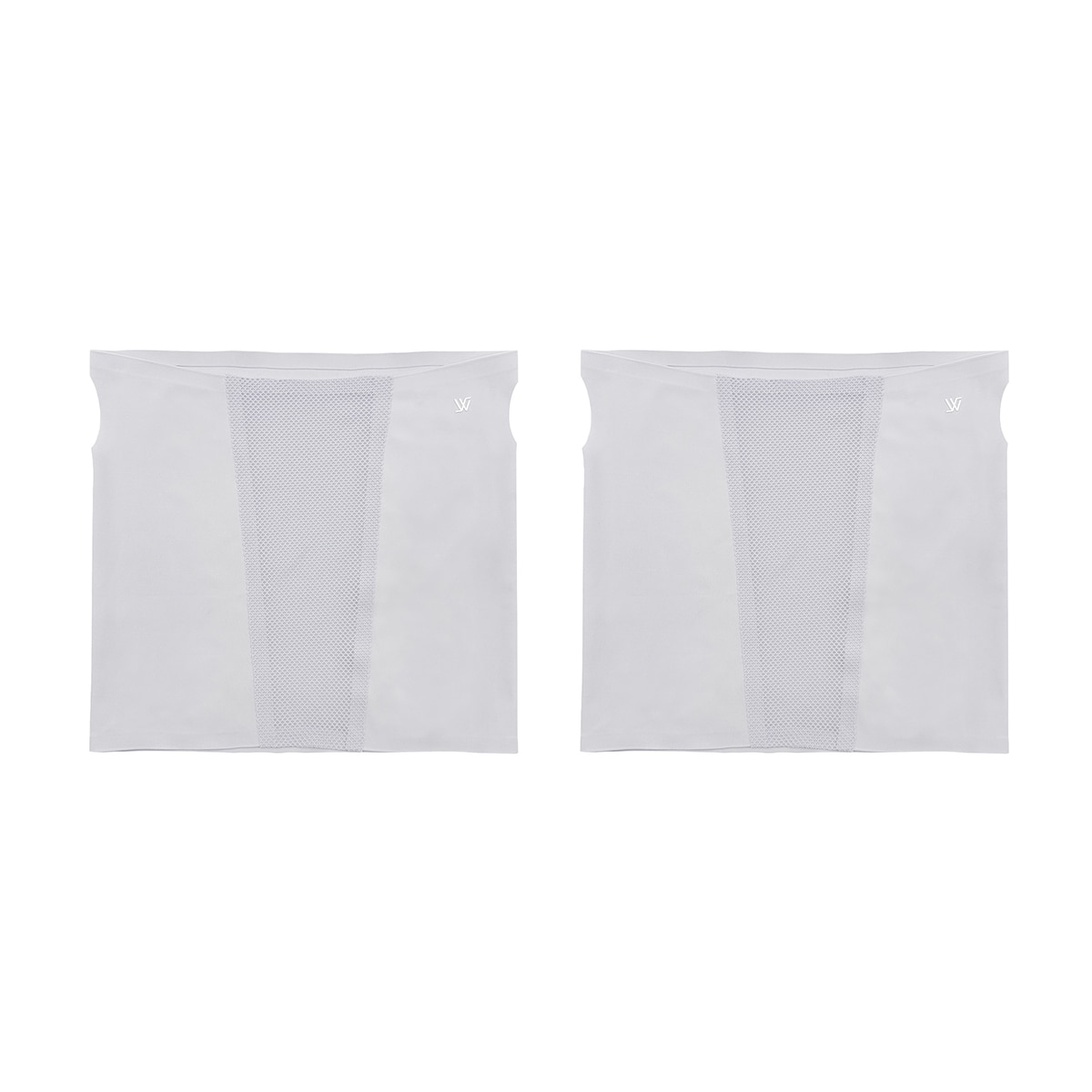 화이트샌즈 자외선 이어 마스크 2개 - 라이트그레이