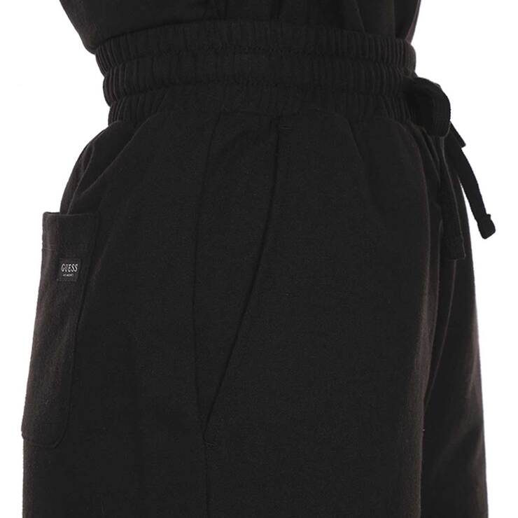 게스 여성 코튼 라운지 상하의 세트 - 블랙, M