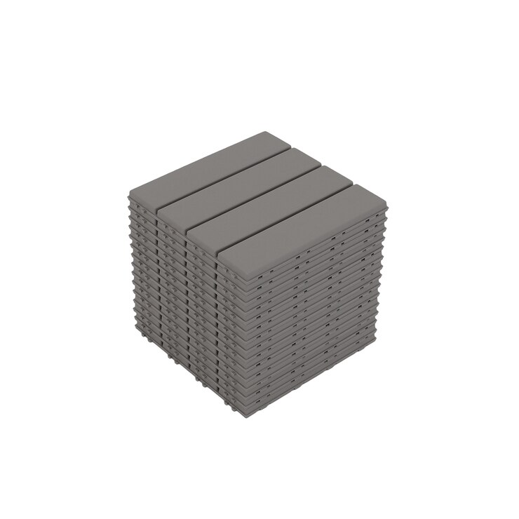 프로메이드 데크타일 15개 일반형 - 격자형