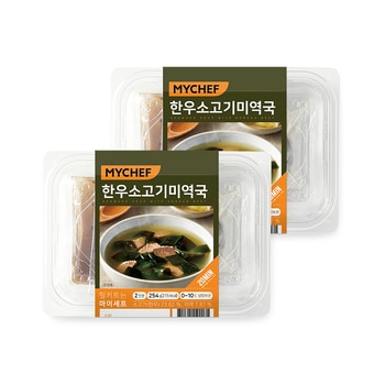 마이셰프한우소고기미역국 254g x 2