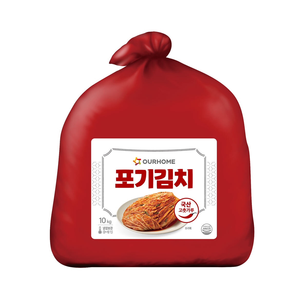 아워홈포기김치 10kg x 1