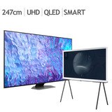 삼성 TV 세트QLED 247cm (98) + 더세리프125cm  (50)