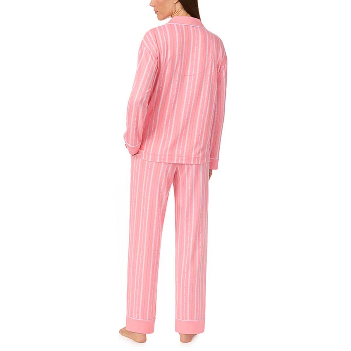 DKNY 여성 소프트 코지 파자마 세트 - 핑크 DKNY 여성 소프트 코지 파자마 세트 - 핑크