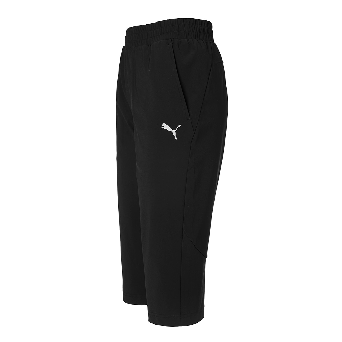 푸마 남성 트리코트 카프리 바지 - 블랙