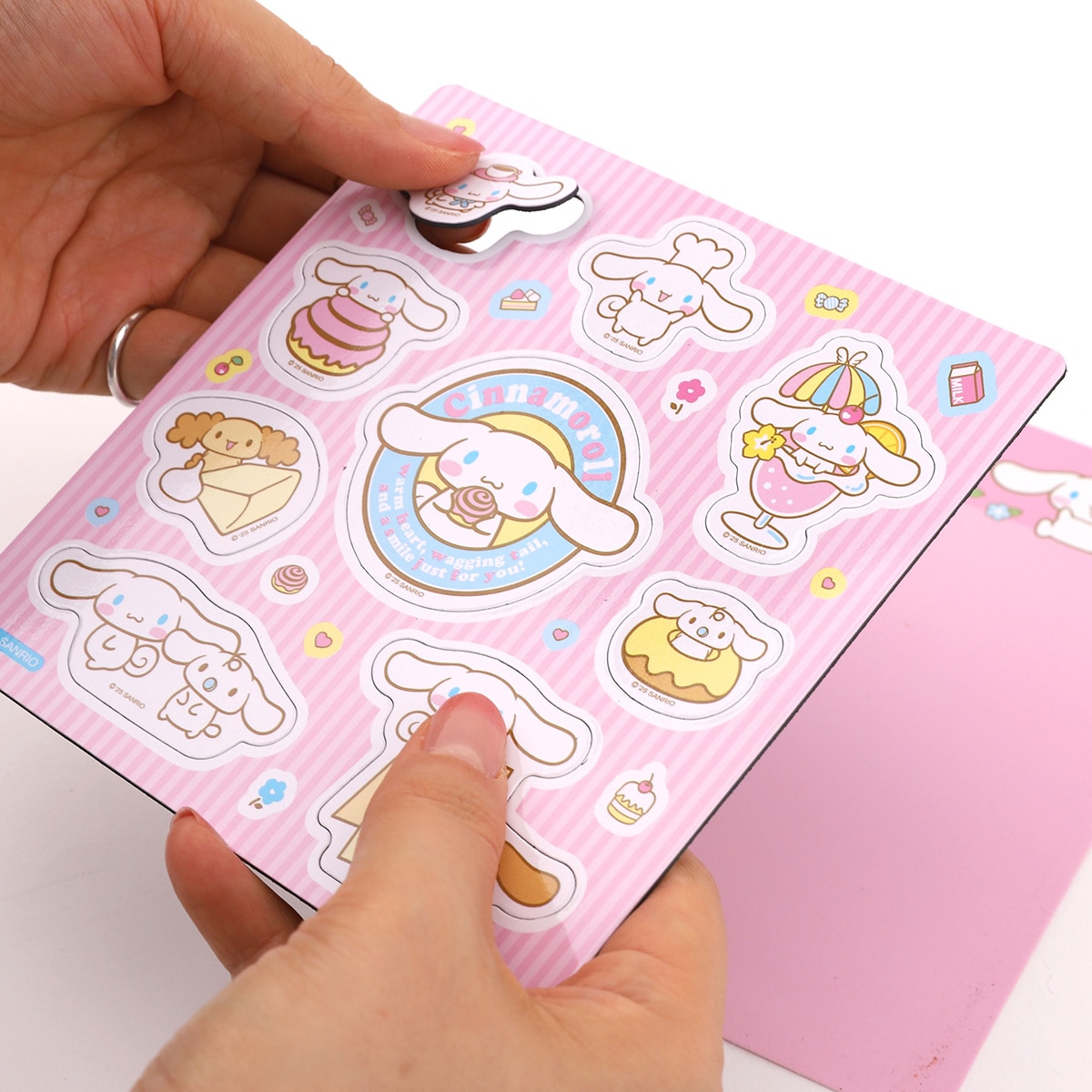 산리오캐릭터즈 화이트 보드 & 마그넷 세트 - 시나모롤