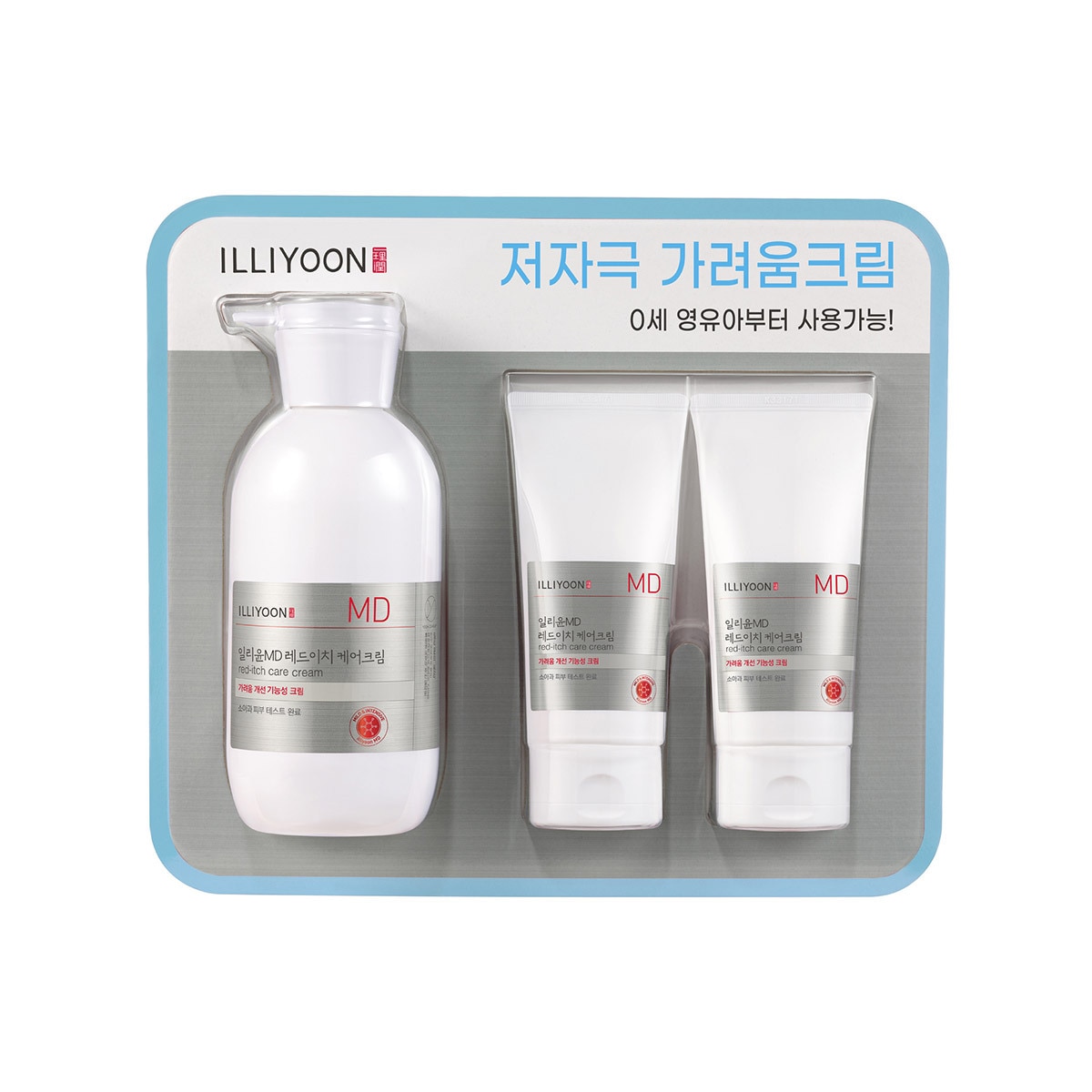 일리윤 레드이치 가려움케어 크림 330ml + 80ml x 2 | 코스트코 코리아