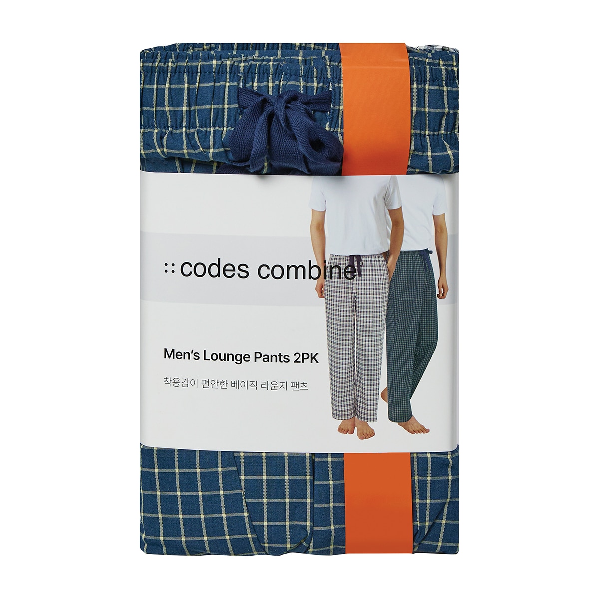 코데즈컴바인 남성 라운지 바지 2매 - 네이비, XL