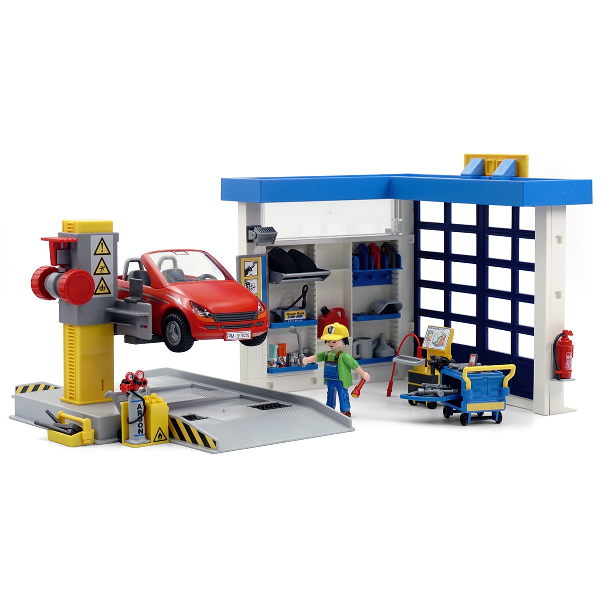 플레이모빌 시티 라이프 자동차 정비소 70202
