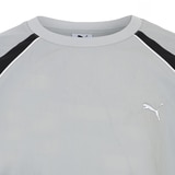 푸마 남성 긴소매 액티브 우븐 크루 - 그레이, M