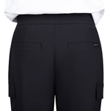 케네스콜 남성 나일론 스판 바지 - 블랙