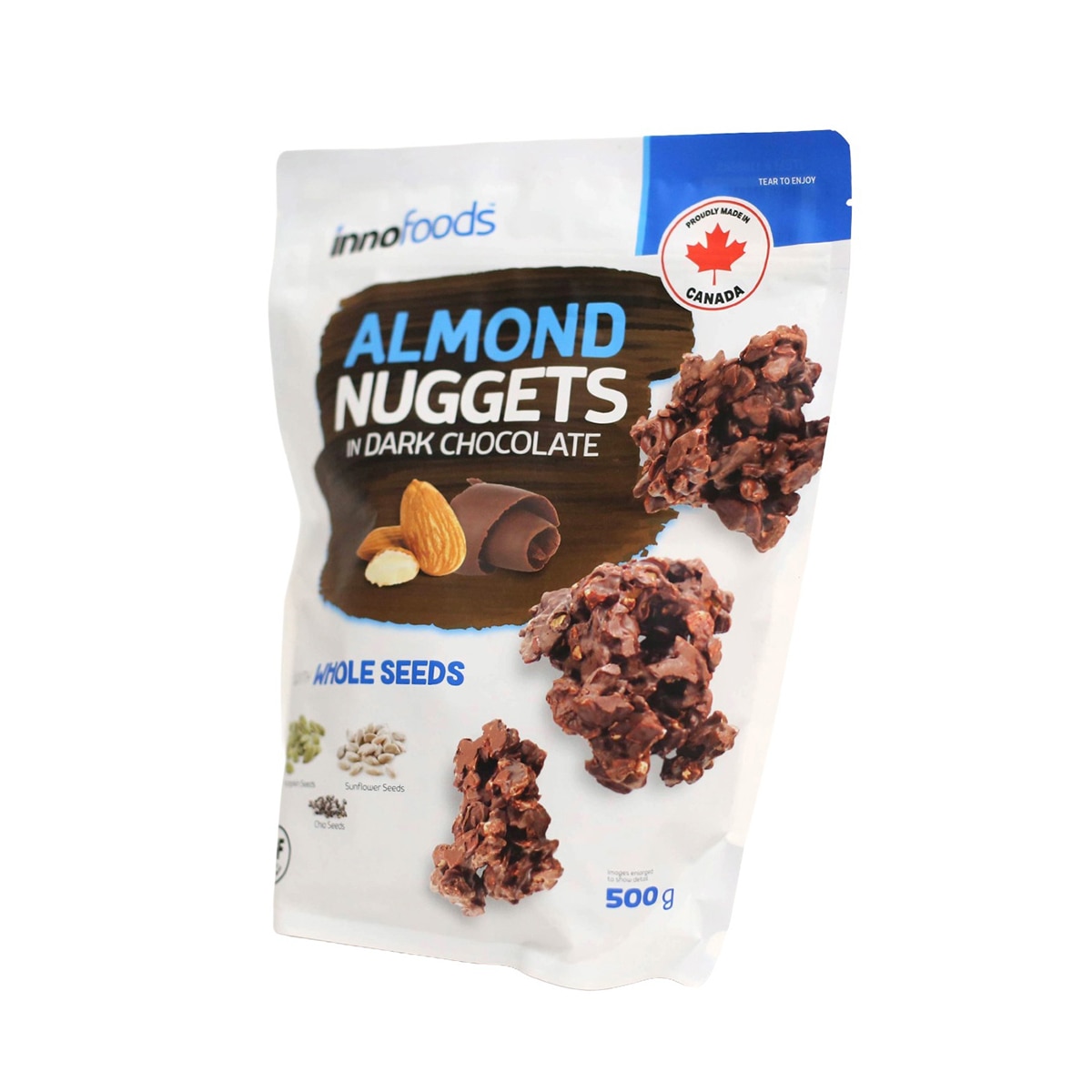 Inno Foods 아몬드 너겟 다크초코 500g