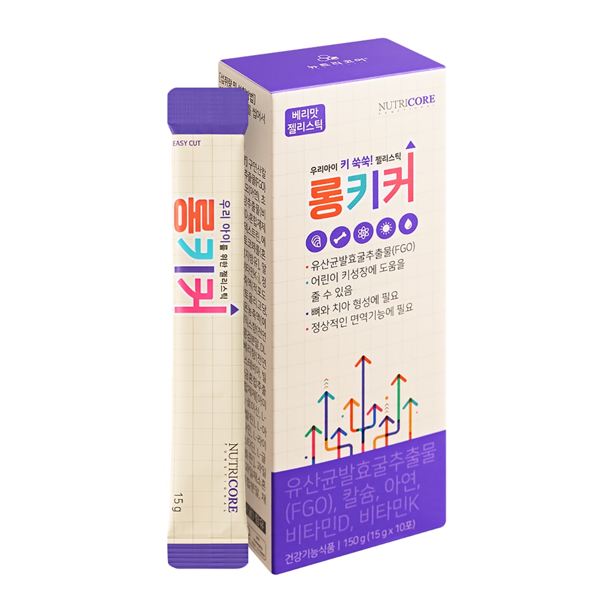 뉴트리코어 롱키커 키성장 젤리 30개