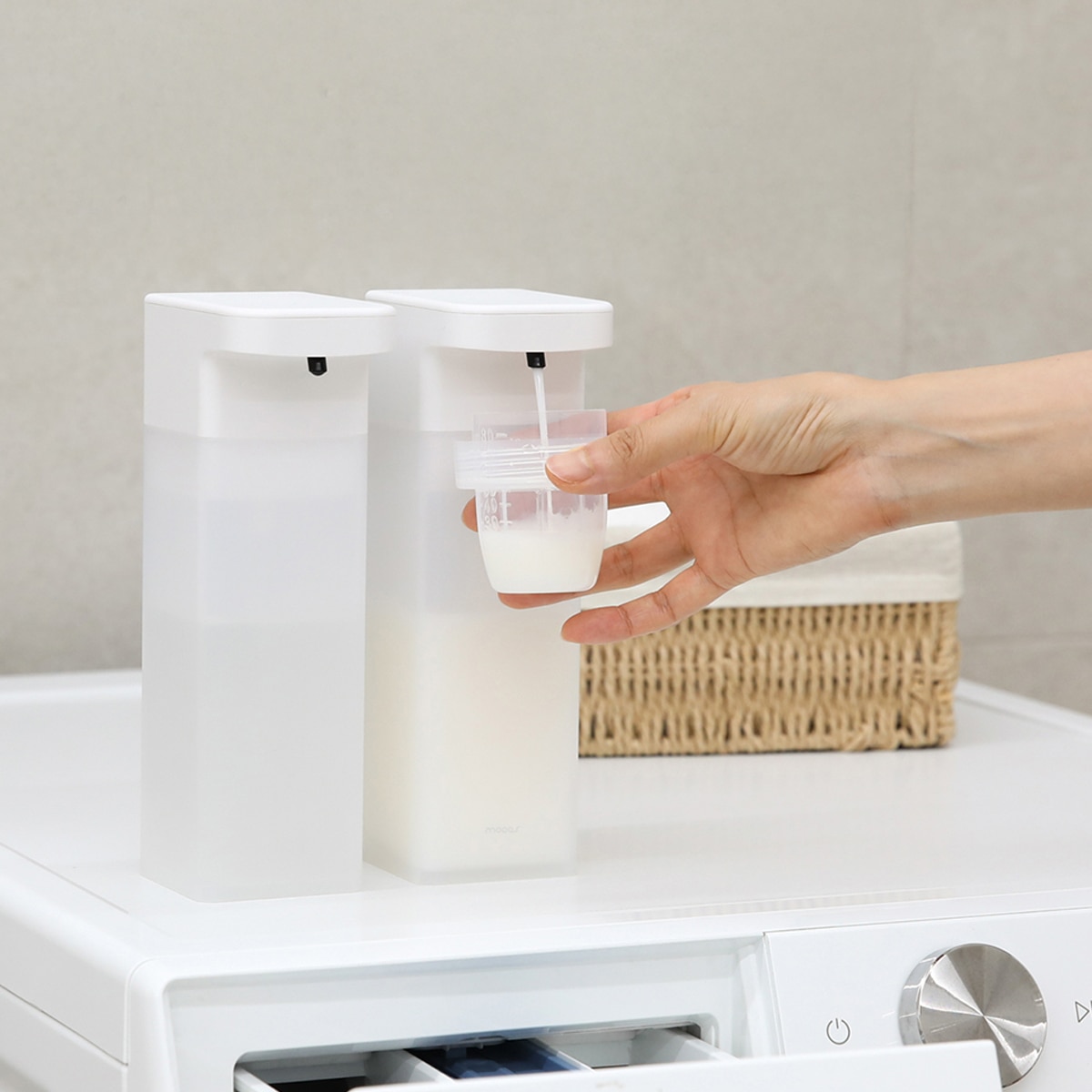 무아스 자동 디스펜서 450ml