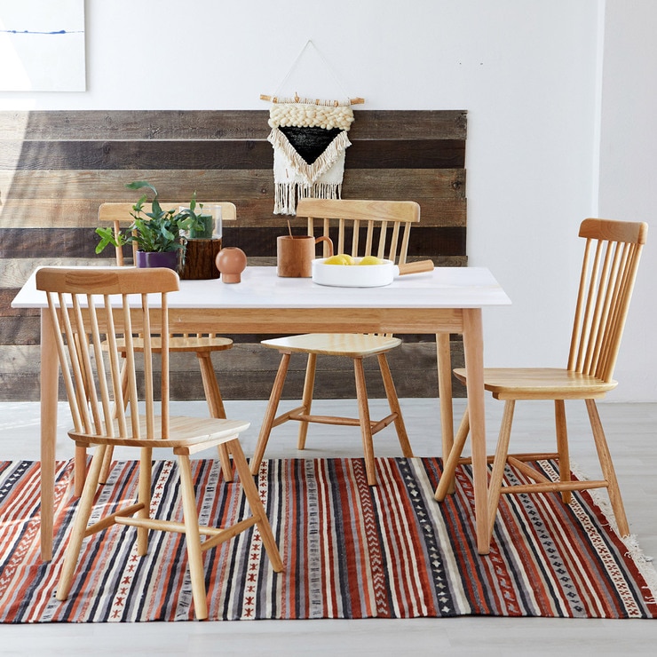 리비니아 TOTO 포세린 세라믹 4인 식탁세트