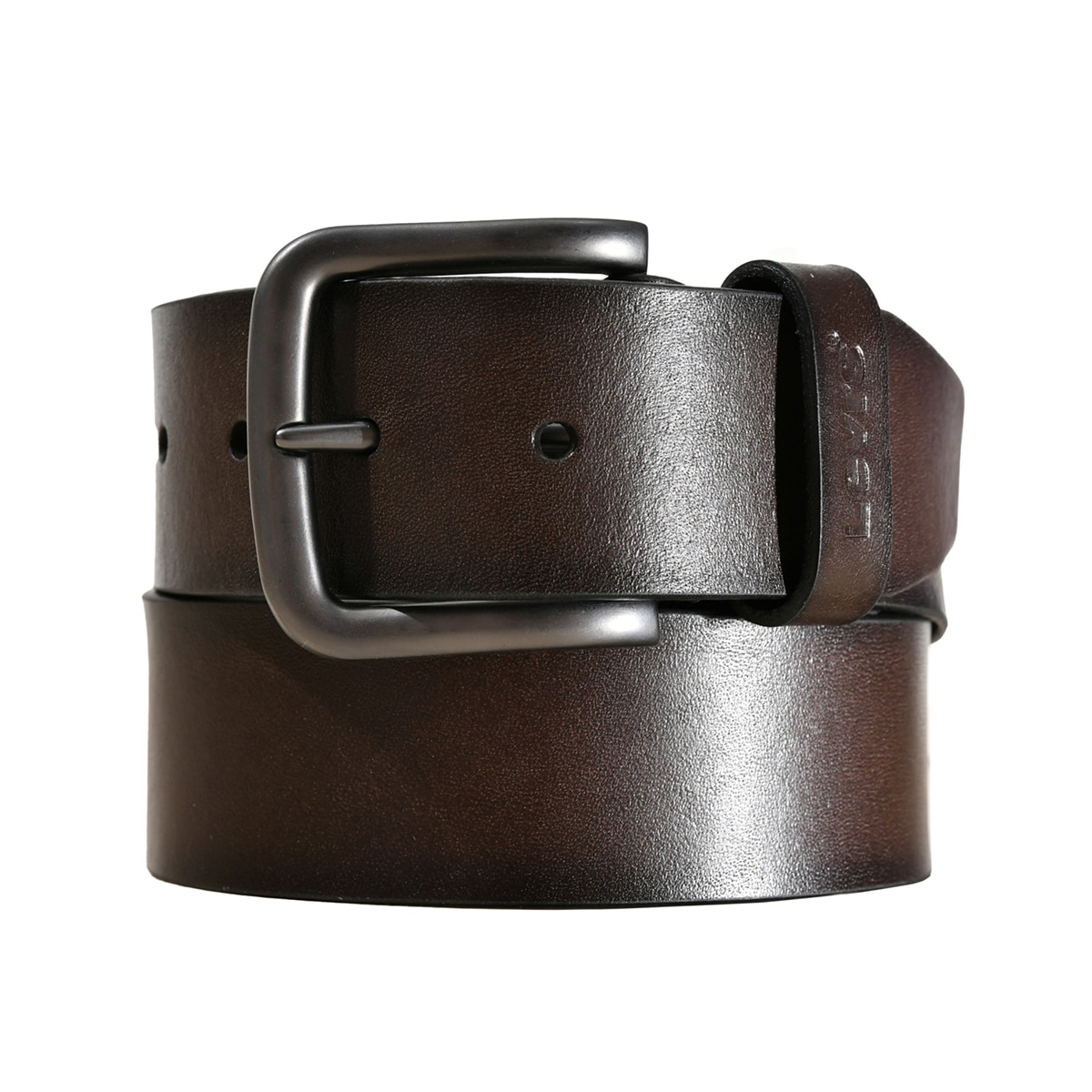 리바이스 남성 소가죽 벨트 - 브라운, 38(105cm)