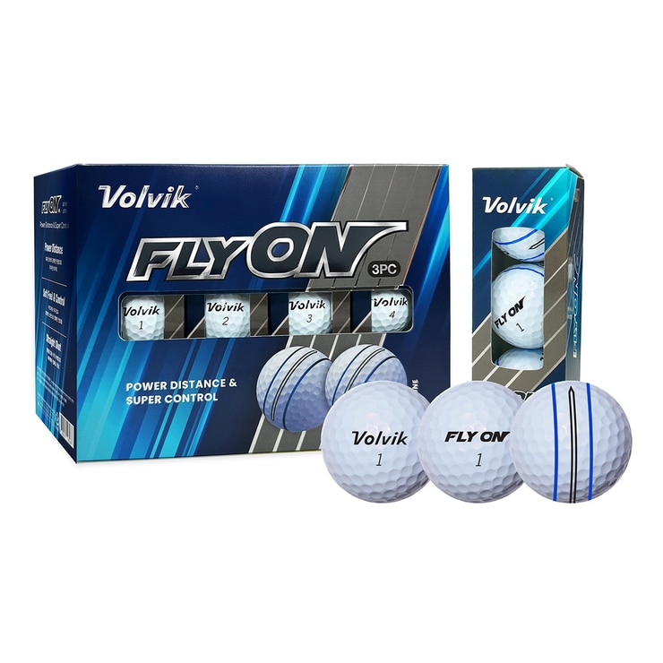 볼빅 플라이온 3 피스 골프공 24 개 X 480