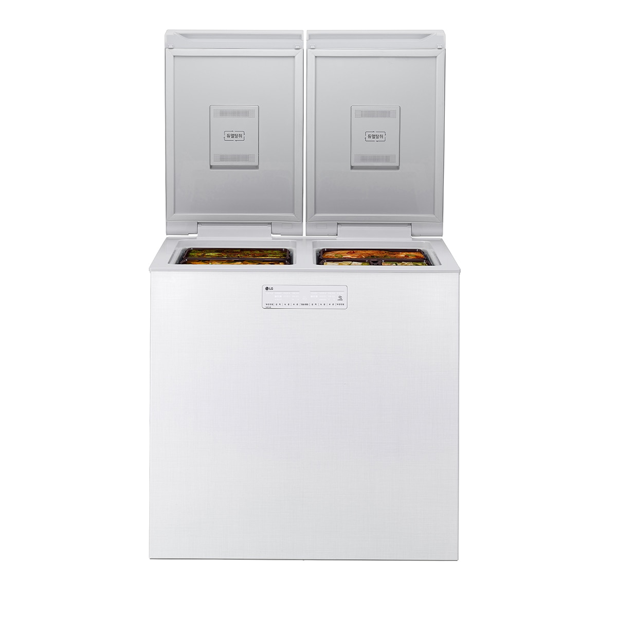 엘지 디오스 김치톡톡 217L- 메탈 린넨화이트