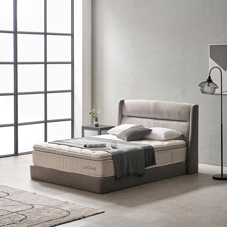 라클라우드 기능성패브릭 밀라노 침대프레임-슈퍼싱글