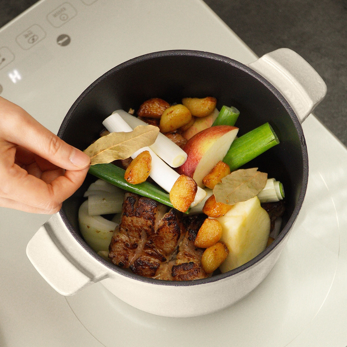 마리슈타이거 무쇠 라이스팟 16cm - 라이트베이지