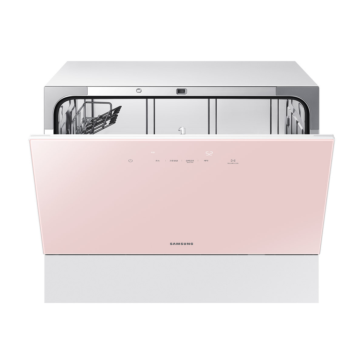 삼성 비스포크 카운터탑 식기세척기, 6인용 - 핑크