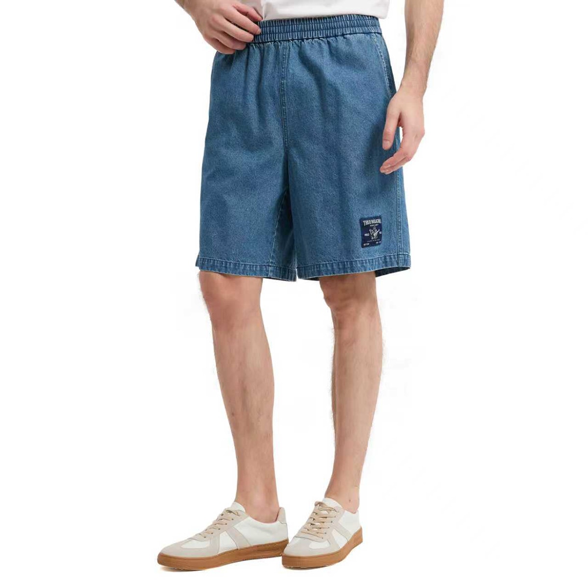 트루 릴리젼 남성 데님 반바지 트루 릴리젼 남성 데님 반바지