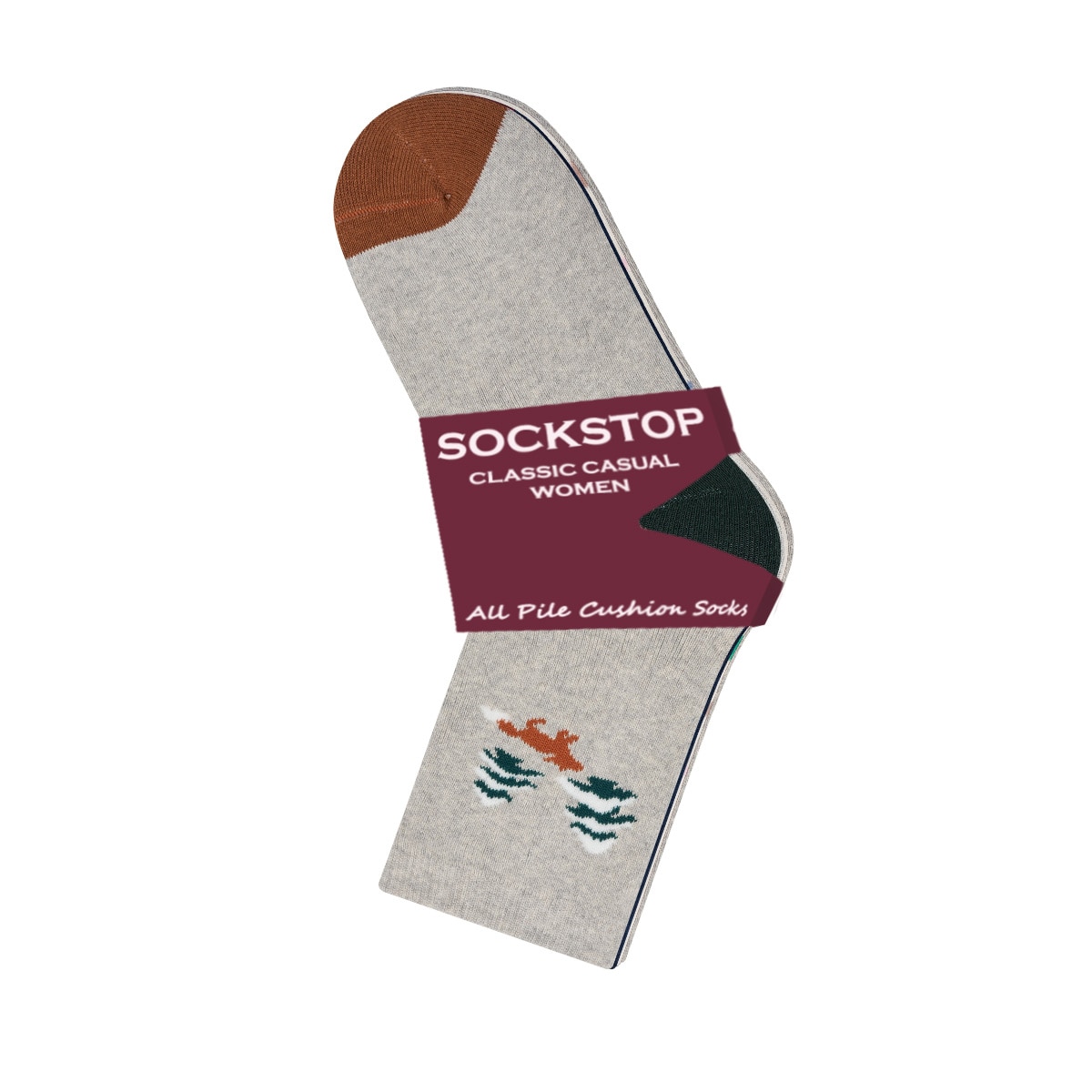 싹스탑 여성 통파일 양말 6족 - M(24호) 싹스탑 여성 통파일 양말 6족 - M(24호)