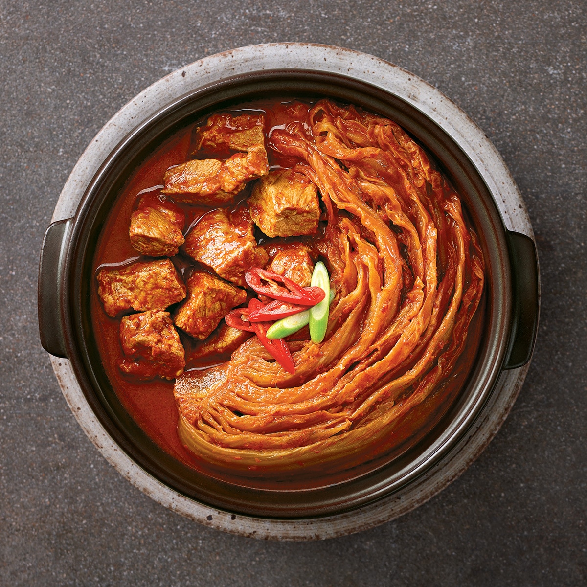 오테이스트 매운돼지김치찜 용기 450g x 4