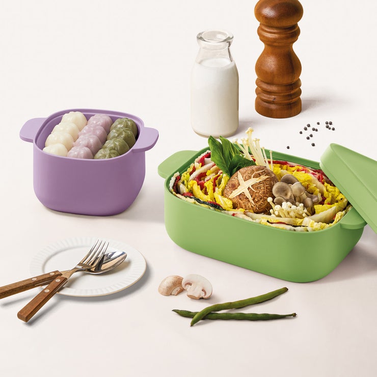 실리만 실리콘 멀티 찜기 세트 2PK -퍼플, 라임 실리만 실리콘 멀티 찜기 세트 2PK -퍼플, 라임