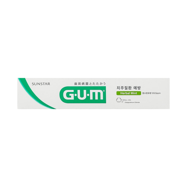G.U.M 덴탈 치약 155g x 5개입