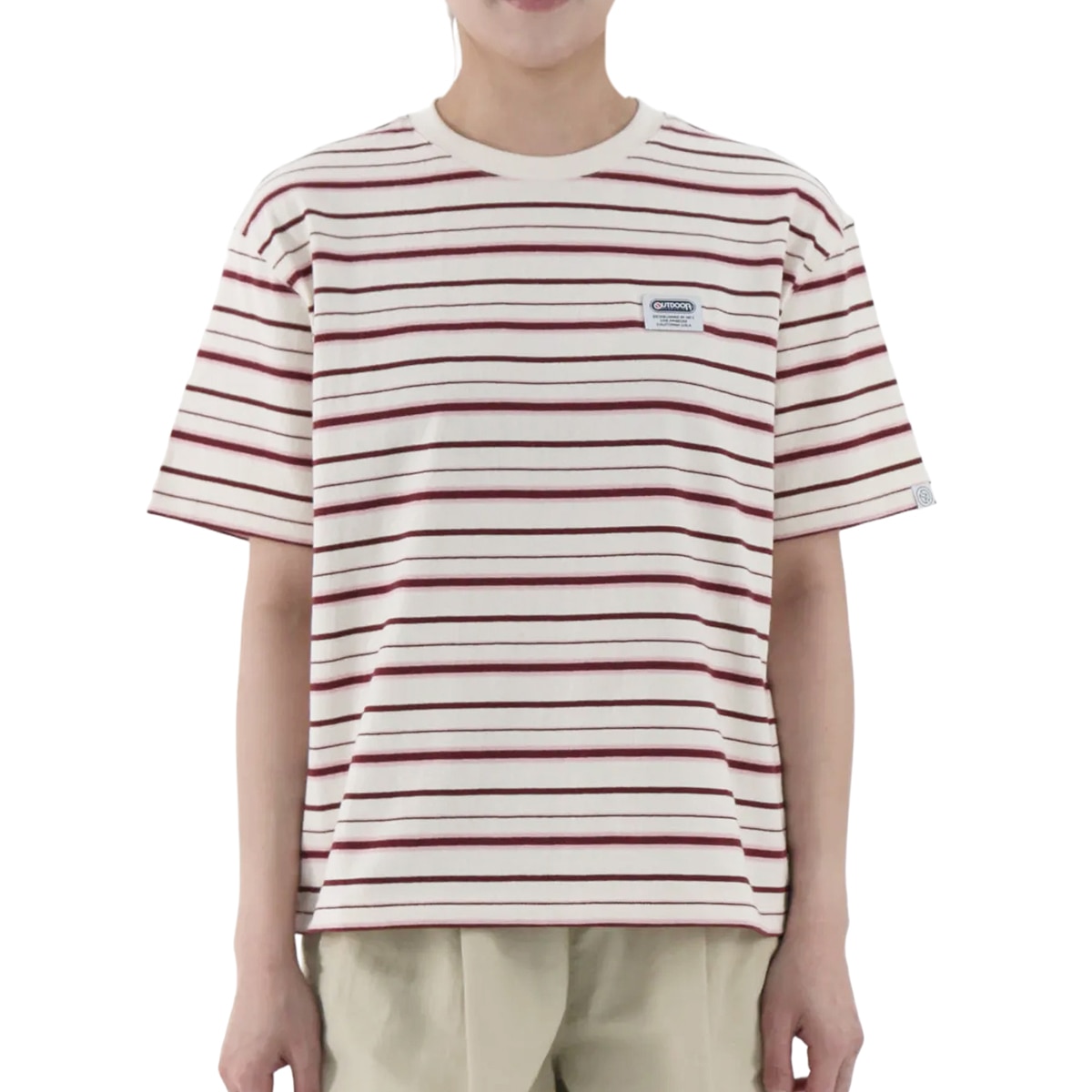 아웃도어 프로덕츠 여성 티셔츠 - 레드, XL