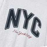 컬럼비아 유니버시티 성인 반소매 티셔츠 - 라이트멜란지그레이