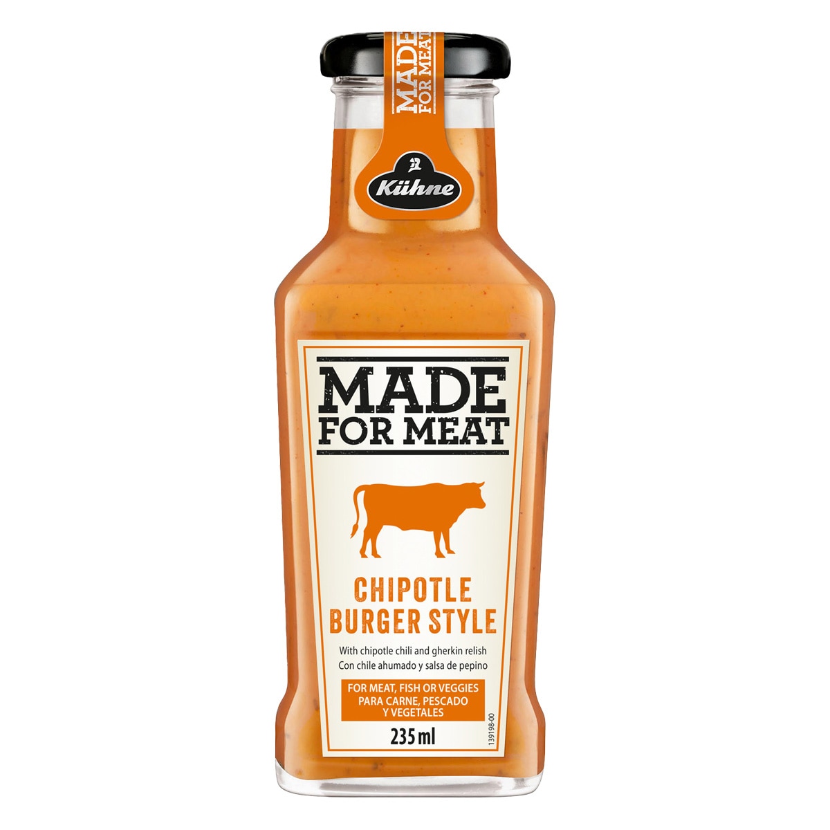 퀴네 치폴레 버거소스 235ml x 4