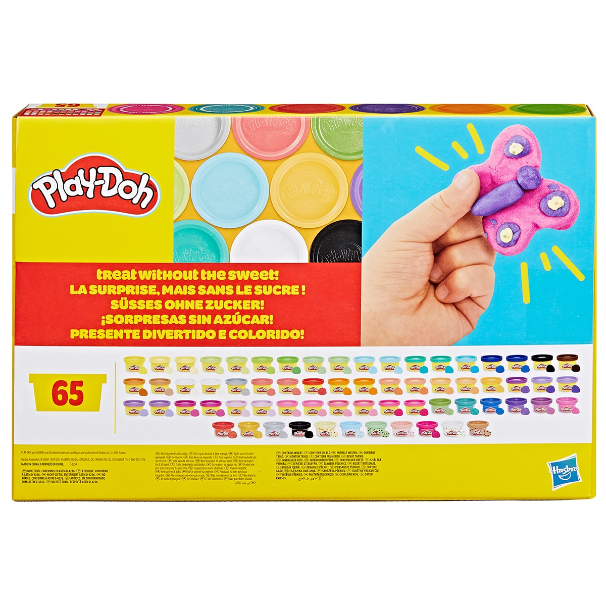 플레이도 점보 컬러 컬렉션 65캔 플레이도 점보 컬러 컬렉션 65캔